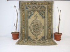 Vintage Hand Knotted Area Rug
