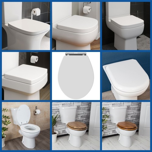 Toilet seat round - seat, square