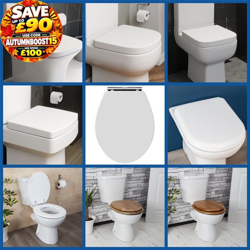 Toilet seat round square - seat, d