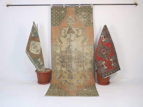 3x8 turkish handmade runner - handmade,