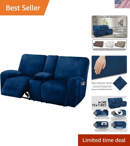 Reclining love seat with - reclining,