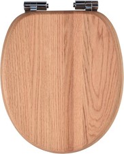 Solid Wood Toilet Seat Oak