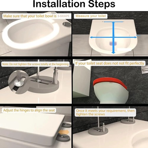 Square toilet seat - square,
