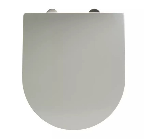Shape white toilet seat - d,