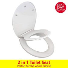 2 in 1 Family Toilet Seat Soft